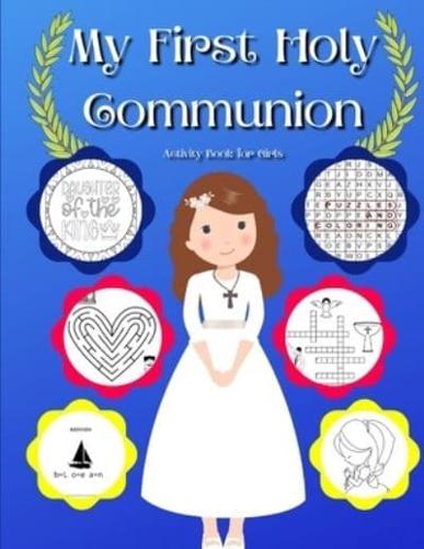 My First Holy Communion Activity Book for Girls