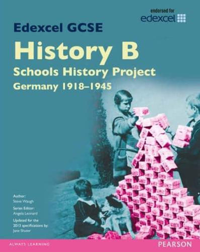 Edexcel GCSE History B. Unit 2C Germany, 1918-45
