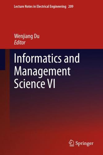 Informatics and Management Science VI