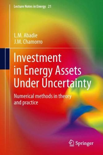 Investment in Energy Assets Under Uncertainty : Numerical methods in theory and practice