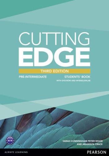 Cutting Edge 3rd Edition Pre-Intermediate Students Book for MyEnglishLab Pack