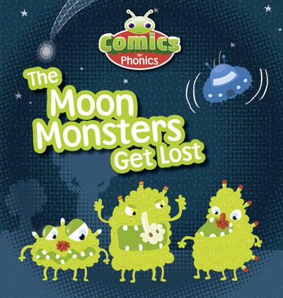 Bug Club Comics for Phonics Set 12 Yellow The Moon Monsters Get Lost