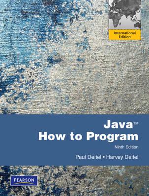 Java: How to Program With MyProgrammingLab: International Edition, 9/E