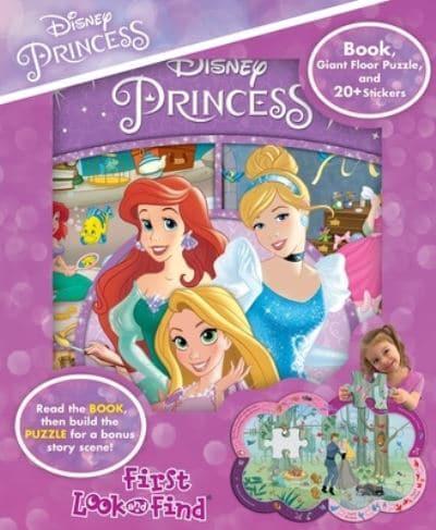 Disney Princess: First Look and Find and Shaped Puzzle Princess Jewels Box Set