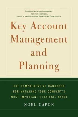 Key Account Management and Planning