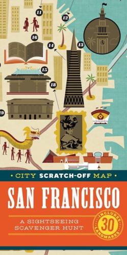 City Scratch-Off Map: San Francisco