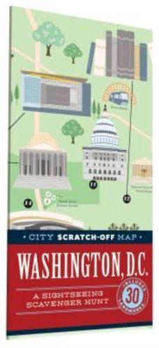 City Scratch-Off Map: Washington, D.C