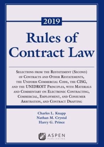 Rules of Contract Law