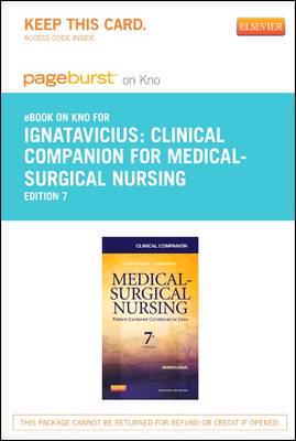 Clinical Companion for Medical-Surgical Nursing Pageburst on Kno Retail Access Code