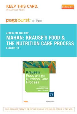 Krause's Food & the Nutrition Care Process Pageburst on Kno Access Card