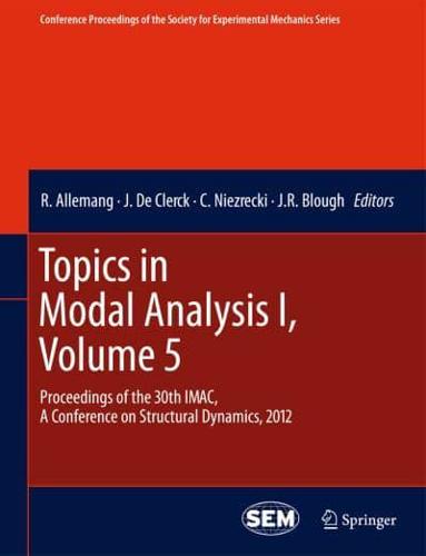 Topics in Modal Analysis I. Volume 5