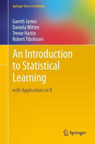 An Introduction to Statistical Learning