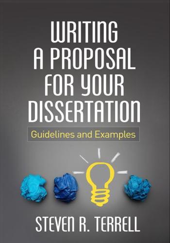 Writing a Proposal for Your Dissertation