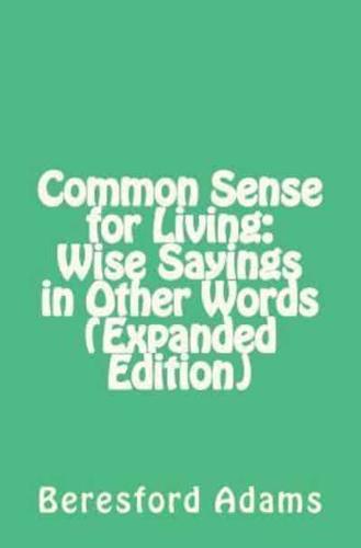 Common Sense for Living