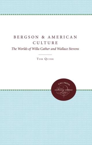 Bergson and American Culture