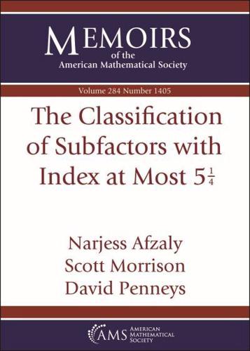 The Classification of Subfactors With Index at Most 1/4