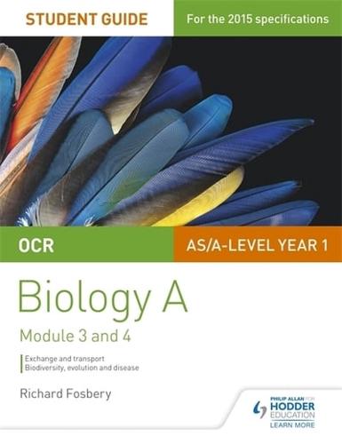 OCR Biology 2 Exchange and Transport : Biodiversity, Evolution and Disease