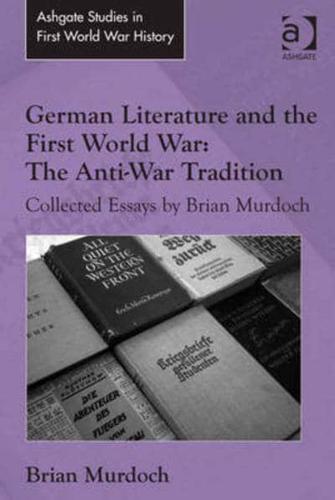 German Literature and the First World War