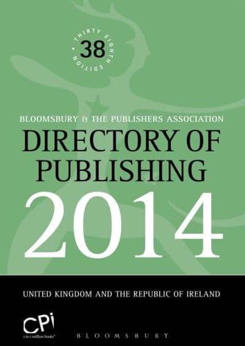 Directory of Publishing 2014: United Kingdom and the Republic of Ireland