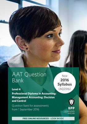 AAT - Management Accounting Decision & Control