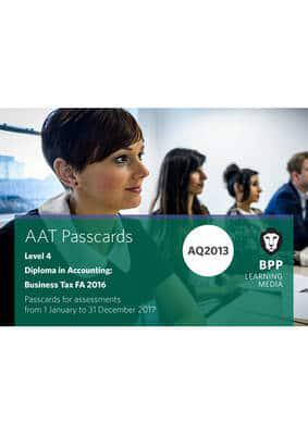 AAT Business Tax AQ2013 FA2016