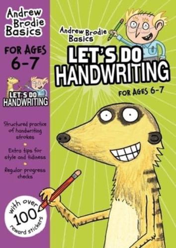 Let's Do Handwriting 6-7