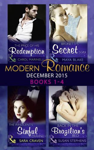 Modern Romance December 2015. Books 1-4