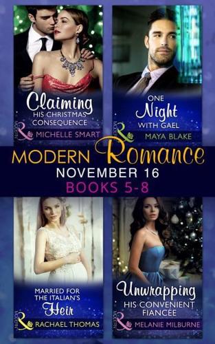 Modern Romance November 2016. Books 5-8