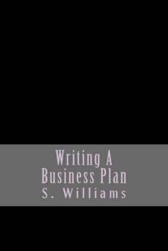 Writing A Business Plan