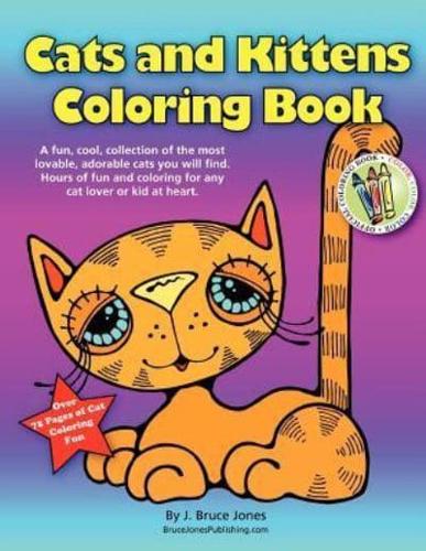 Cats and Kittens Coloring Book