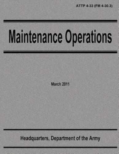 Maintenance Operations (Attp 4-33)