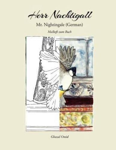 Mr. Nightingale (Companion Coloring Book - German Edition)