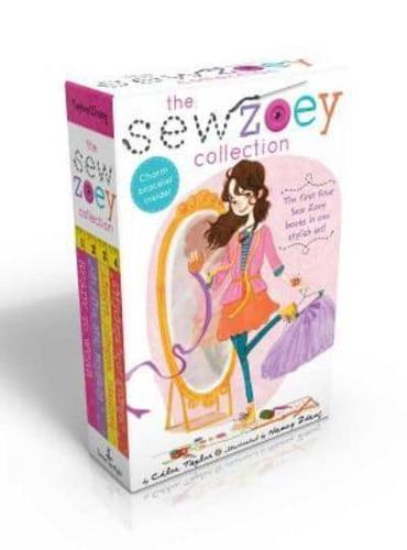 The Sew Zoey Collection Books 1-4 (Charm Bracelet Inside!) (Boxed Set)