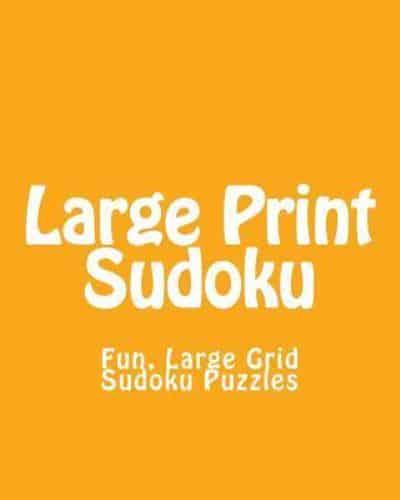 Large Print Sudoku