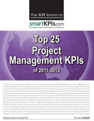 Top 25 Project Management Kpis of 2011-2012