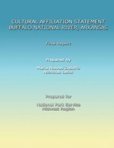 Cultural Affiliation Statement