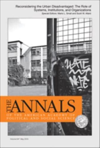 Reconsidering the Urban Disadvantaged: The Role of Systems, Institutions, and Organizations