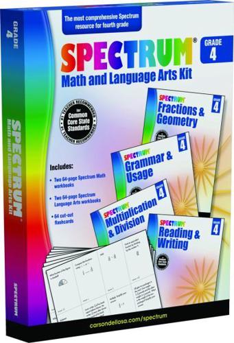 Spectrum Math and Language Arts Kit, Grade 4