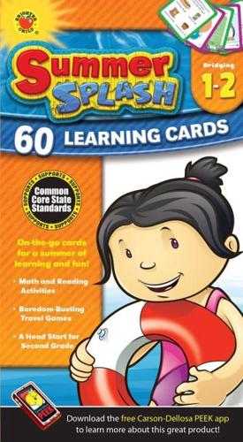 Summer Splash Learning Cards, Grades 1 - 2