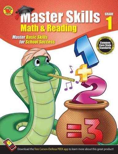 Math & Reading Workbook, Grade 1