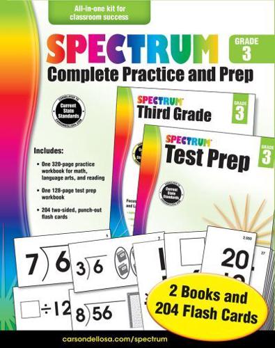 Spectrum Complete Practice and Prep, Grade 3