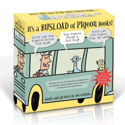 It's a Busload of Pigeon Books!-NEW ISBN