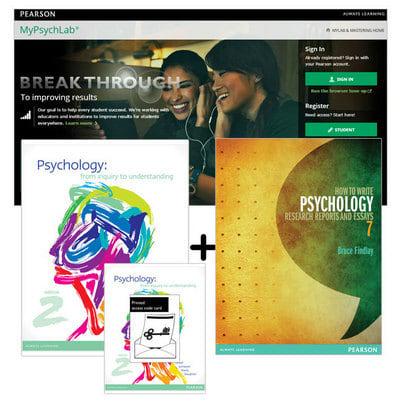 Psychology: From Inquiry to Understanding + How to Write Psychology Research Reports & Essays + MyLab Psychology With eText