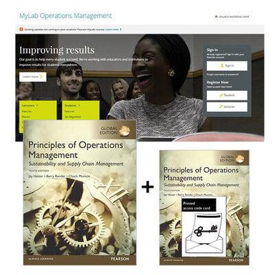 Principles of Operations Management: Sustainability and Supply Chain Management, Global Edition + MyLab Operations Management With eText