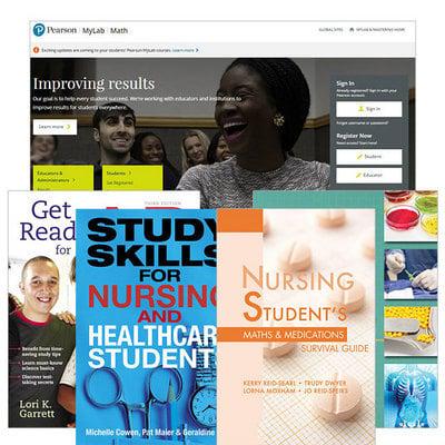 Anatomy, Physiology & Disease Student Edition + Get Ready for A&P + Nursing Student's Maths & Medications Survival Guide + Study Skills for Nursing and Healthcare Students + MyLab Math