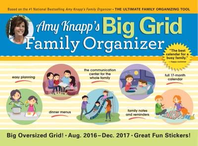 2017 Amy Knapp Big Grid Wall Calendar