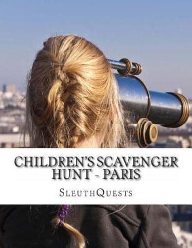 Children's Scavenger Hunt - Paris