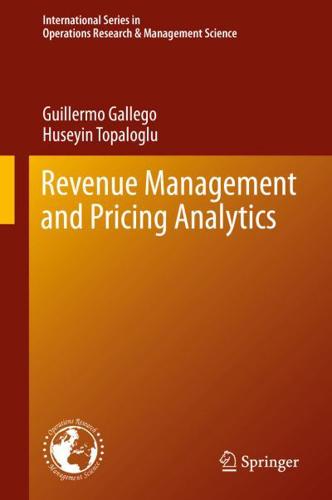 Revenue Management and Pricing Analytics