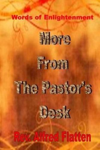 More From the Pastor's Desk