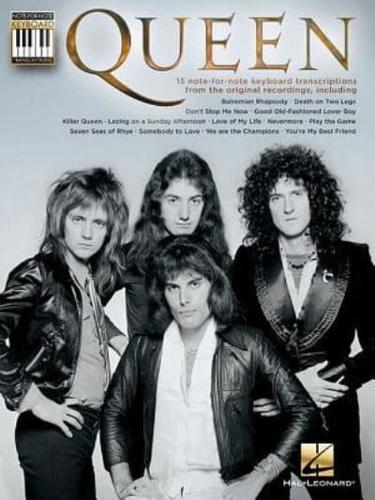 Queen Note for Note Keyboard Transcriptions Book